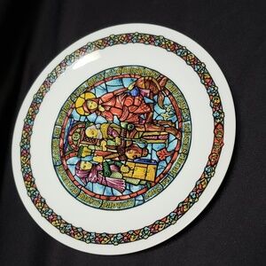 Limoges 1977 Noel Vitrail #3 Refus D'Hebergement